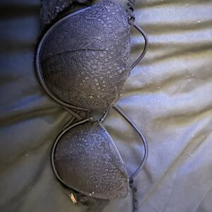 Victoria's Secret Black Lace Push-Up Bra